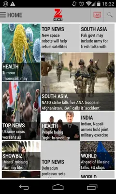 Zee News android App screenshot 6