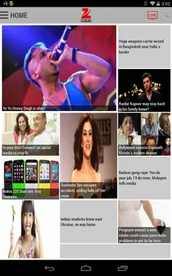 Zee News android App screenshot 8